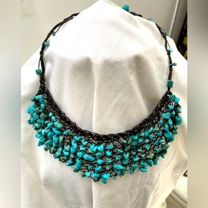 Hand beaded necklace